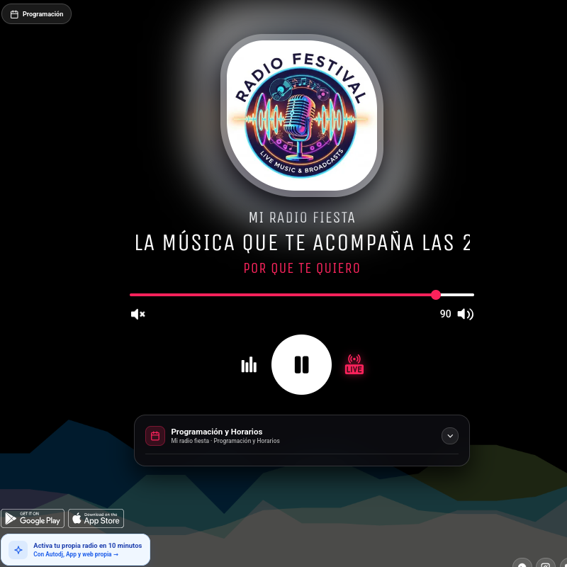 Modelo 3 - LunaRadio Big UI